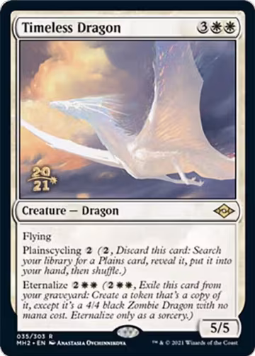 Timeless Dragon (35), Prerelease Cards — Magic card price