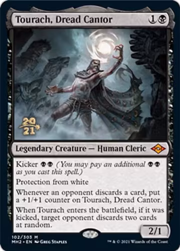Tourach, Dread Cantor (102), Prerelease Cards — Magic card price