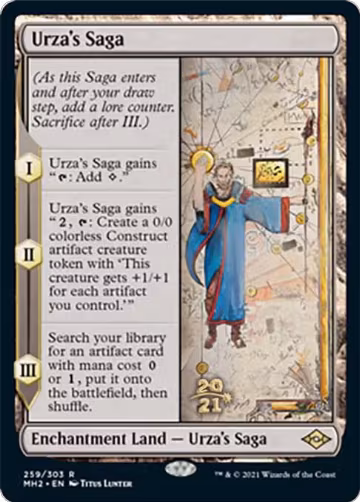Urza's Saga (259), Prerelease Cards — Magic card price