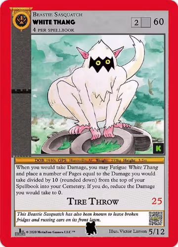 White Thang (5) — card price