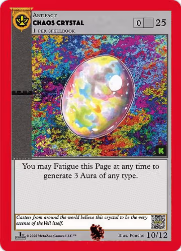 Chaos Crystal (Hopkinsville Goblin King) (10) — card price