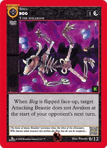 Bog (6), Cryptid Nation: Kickstarter Edition Tribal Theme Decks — MetaZoo card price