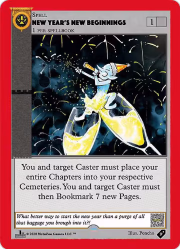 New Year's New Beginnings (First Edition), Holiday Promos — MetaZoo card price