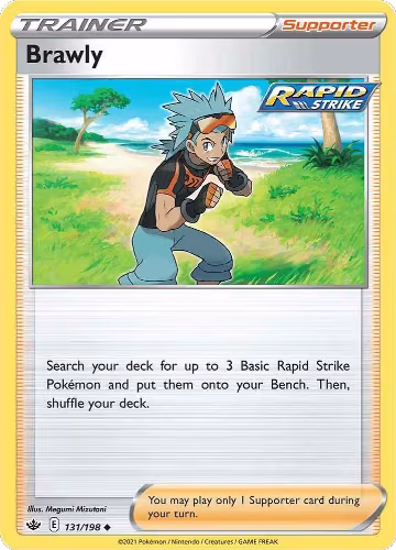 Brawly (131/198), Chilling Reign — Pokémon card price