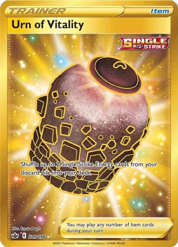 Urn of Vitality (Secret) (229/198), Chilling Reign — Pokémon card price