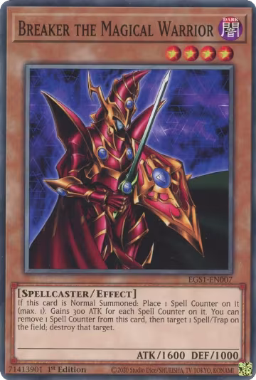 Breaker the Magical Warrior (EGS1-EN007) — card price