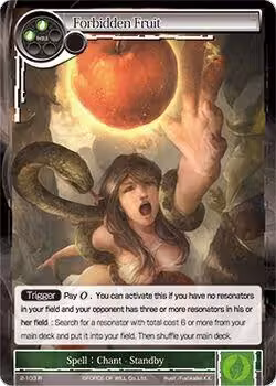 Forbidden Fruit (2-103), The War of Valhalla — Force of Will card price
