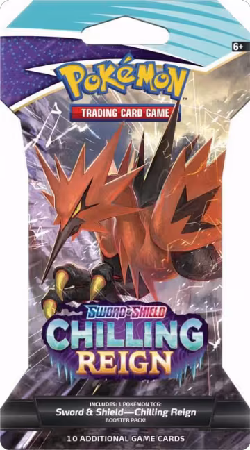 Chilling Reign Sleeved Booster Pack, Chilling Reign — Pokémon sealed product price