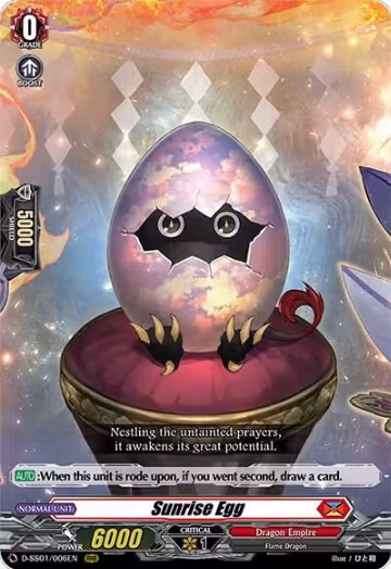 Sunrise Egg (D-SS01/006EN), D-SS01: Festival Collection 2021 — Vanguard card price