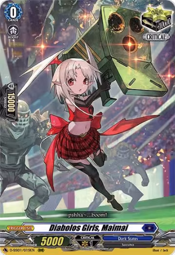 Diabolos Girls, Maimai (D-SS01/019EN), D-SS01: Festival Collection 2021 — Vanguard card price