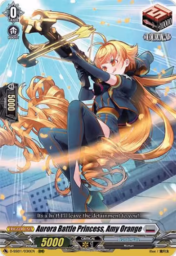 Aurora Battle Princess, Amy Orange (D-SS01/030EN), D-SS01: Festival Collection 2021 — Vanguard card price