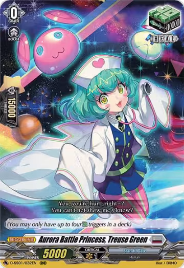 Aurora Battle Princess, Treuse Green (D-SS01/032EN), D-SS01: Festival Collection 2021 — Vanguard card price