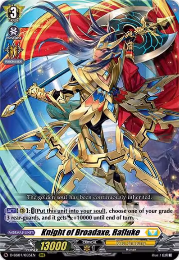 Knight of Broadaxe, Rafluke (D-SS01/035EN), D-SS01: Festival Collection 2021 — Vanguard card price