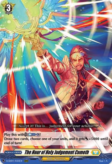 The Hour of Holy Judgement Cometh (D-SS01/044EN), D-SS01: Festival Collection 2021 — Vanguard card price