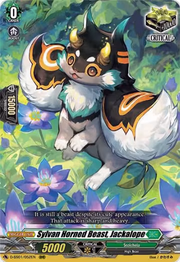 Sylvan Horned Beast, Jackalope (D-SS01/052EN), D-SS01: Festival Collection 2021 — Vanguard card price