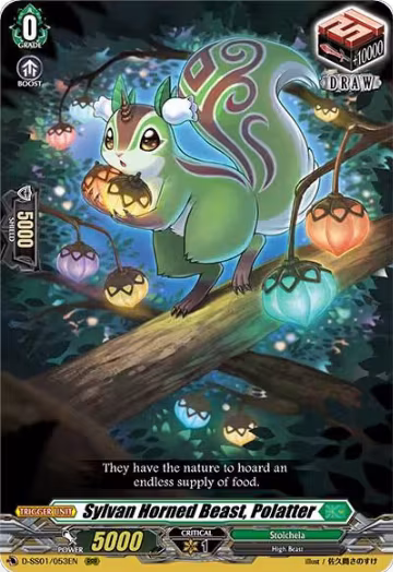 Sylvan Horned Beast, Polatter (D-SS01/053EN), D-SS01: Festival Collection 2021 — Vanguard card price