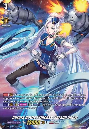 Aurora Battle Princess, Seraph Snow (SP) (D-SS01/SP25EN), D-SS01: Festival Collection 2021 — Vanguard card price