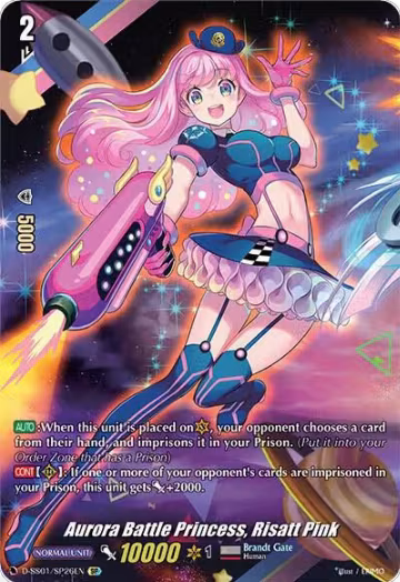 Aurora Battle Princess, Risatt Pink (SP) (D-SS01/SP26EN), D-SS01: Festival Collection 2021 — Vanguard card price