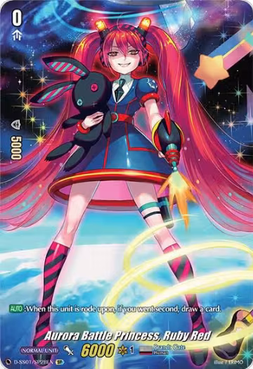 Aurora Battle Princess, Ruby Red (SP) (D-SS01/SP28EN), D-SS01: Festival Collection 2021 — Vanguard card price