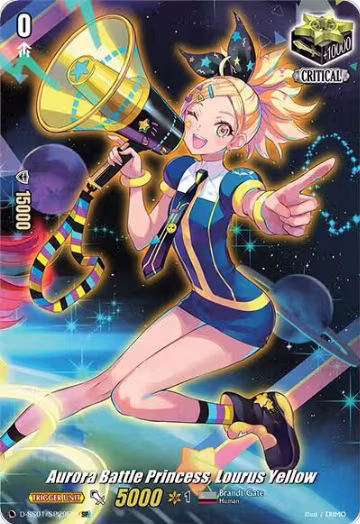 Aurora Battle Princess, Lourus Yellow (SP) (D-SS01/SP29EN) — card price