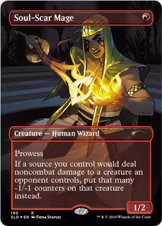 Soul-Scar Mage (190), Secret Lair Drop Series — Magic card price