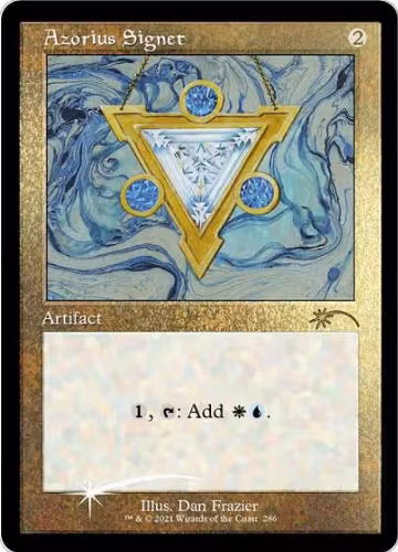 Azorius Signet (Foil Etched) (286), Secret Lair Drop Series — Magic card price