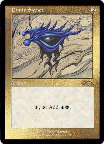 Dimir Signet (Foil Etched) (287), Secret Lair Drop Series — Magic card price