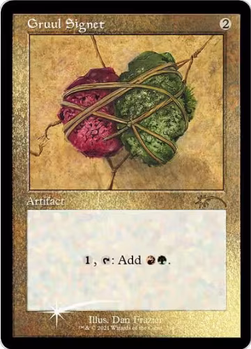 Gruul Signet (Foil Etched) (288), Secret Lair Drop Series — Magic card price