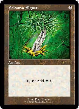 Selesnya Signet (290), Secret Lair Drop Series — Magic card price