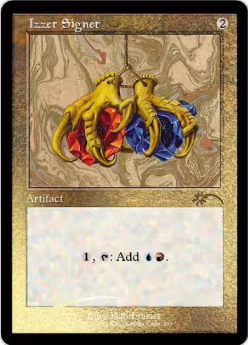 Izzet Signet (Foil Etched) (293), Secret Lair Drop Series — Magic card price