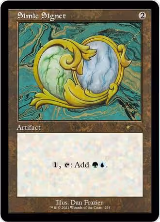 Simic Signet (295), Secret Lair Drop Series — Magic card price