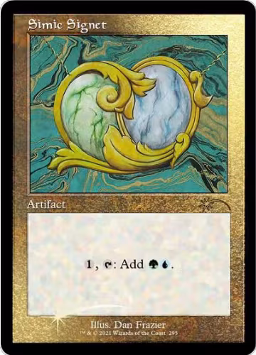 Simic Signet (Foil Etched) (295), Secret Lair Drop Series — Magic card price