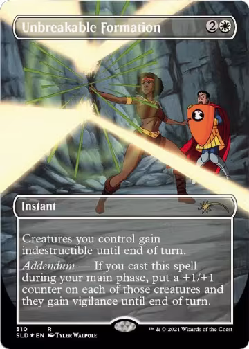 Unbreakable Formation (310) (310), Secret Lair Drop Series — Magic card price