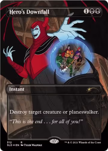 Hero's Downfall (312), Secret Lair Drop Series — Magic card price