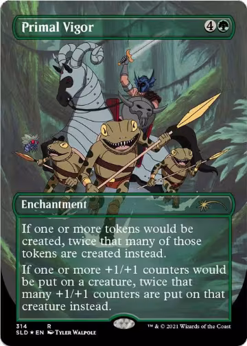 Primal Vigor (314), Secret Lair Drop Series — Magic card price