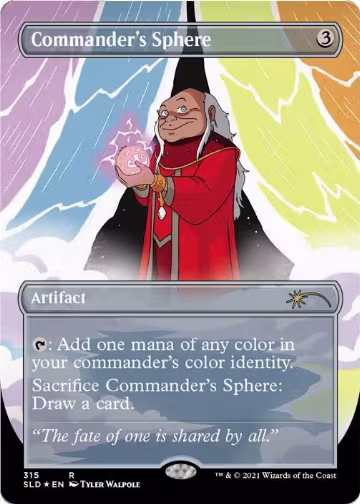 Commander's Sphere (315) (315), Secret Lair Drop Series — Magic card price