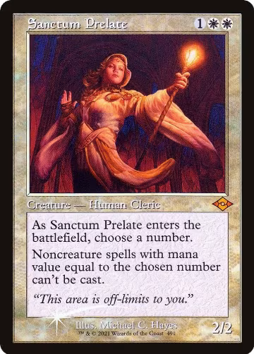 Sanctum Prelate (491), Buy-A-Box Promos — Magic card price