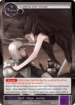 Culling the Weak (2-150), The War of Valhalla — Force of Will card price