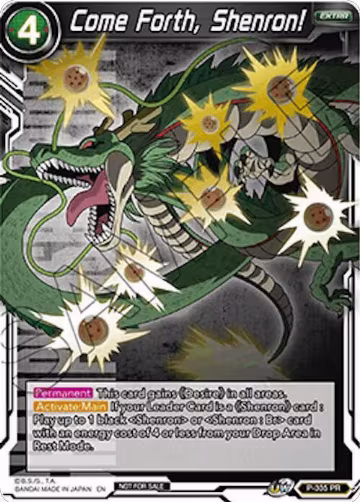 Come Forth, Shenron! (Championship Pack 2021 Vol.2) (P-335), Promotion Cards — DB Super card price