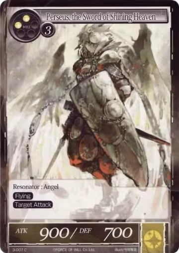 Perseus, Divine Blade of the Gleaming Skies (3-007) — card price