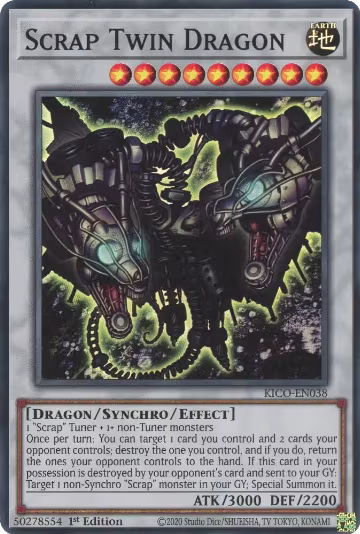 Scrap Twin Dragon (KICO-EN038), King's Court — Yu-Gi-Oh! card price