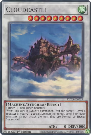 Cloudcastle (KICO-EN039), King's Court — Yu-Gi-Oh! card price