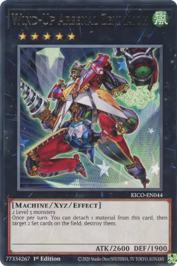 Wind-Up Arsenal Zenmaioh (KICO-EN044), King's Court — Yu-Gi-Oh! card price