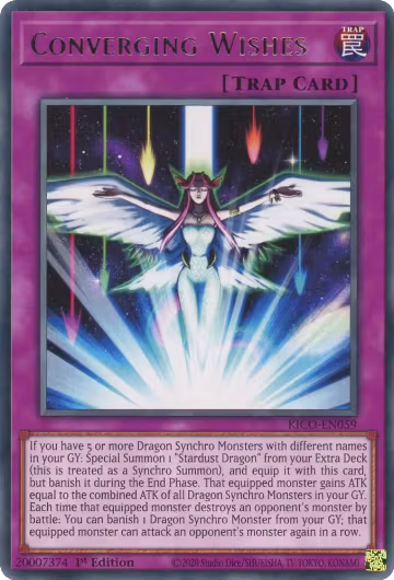 Converging Wishes (KICO-EN059), King's Court — Yu-Gi-Oh! card price