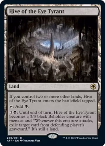 Hive of the Eye Tyrant (258), Adventures in the Forgotten Realms — Magic card price