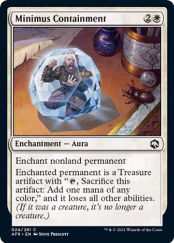 Minimus Containment (24), Adventures in the Forgotten Realms — Magic card price