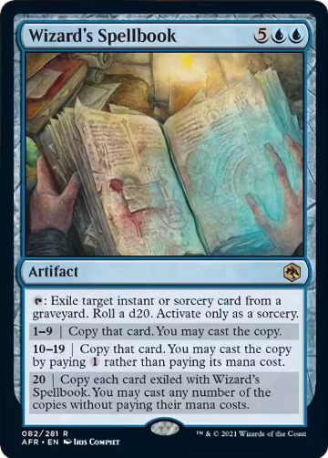 Wizard's Spellbook (82), Adventures in the Forgotten Realms — Magic card price