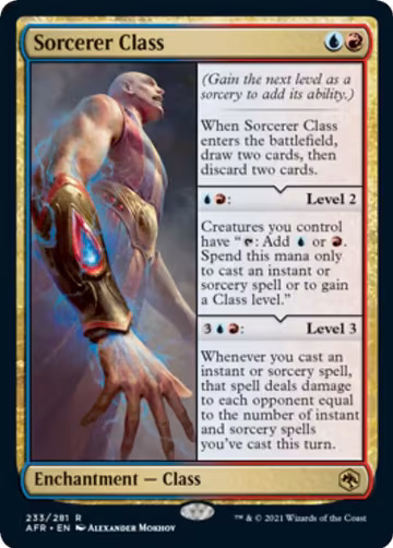Sorcerer Class (233), Adventures in the Forgotten Realms — Magic card price