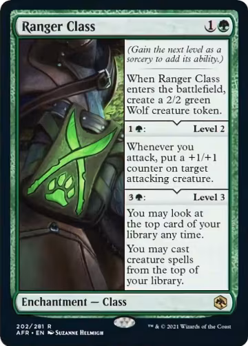 Ranger Class (202), Adventures in the Forgotten Realms — Magic card price