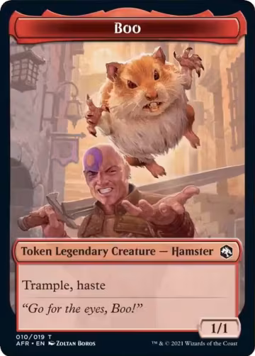 Boo Token (10), Adventures in the Forgotten Realms — Magic card price